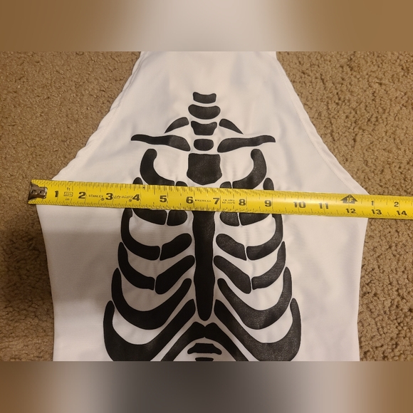 DollsKill Forplay Broken Bonez Skeleton Romper - Picture 6 of 8